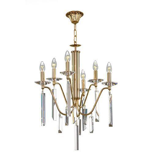 Simple Classic Chandelier 6 Bulbs