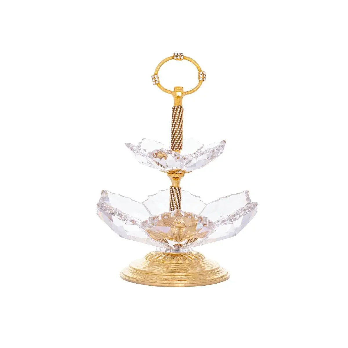 Crystal Bonbonniere - Gold - Large