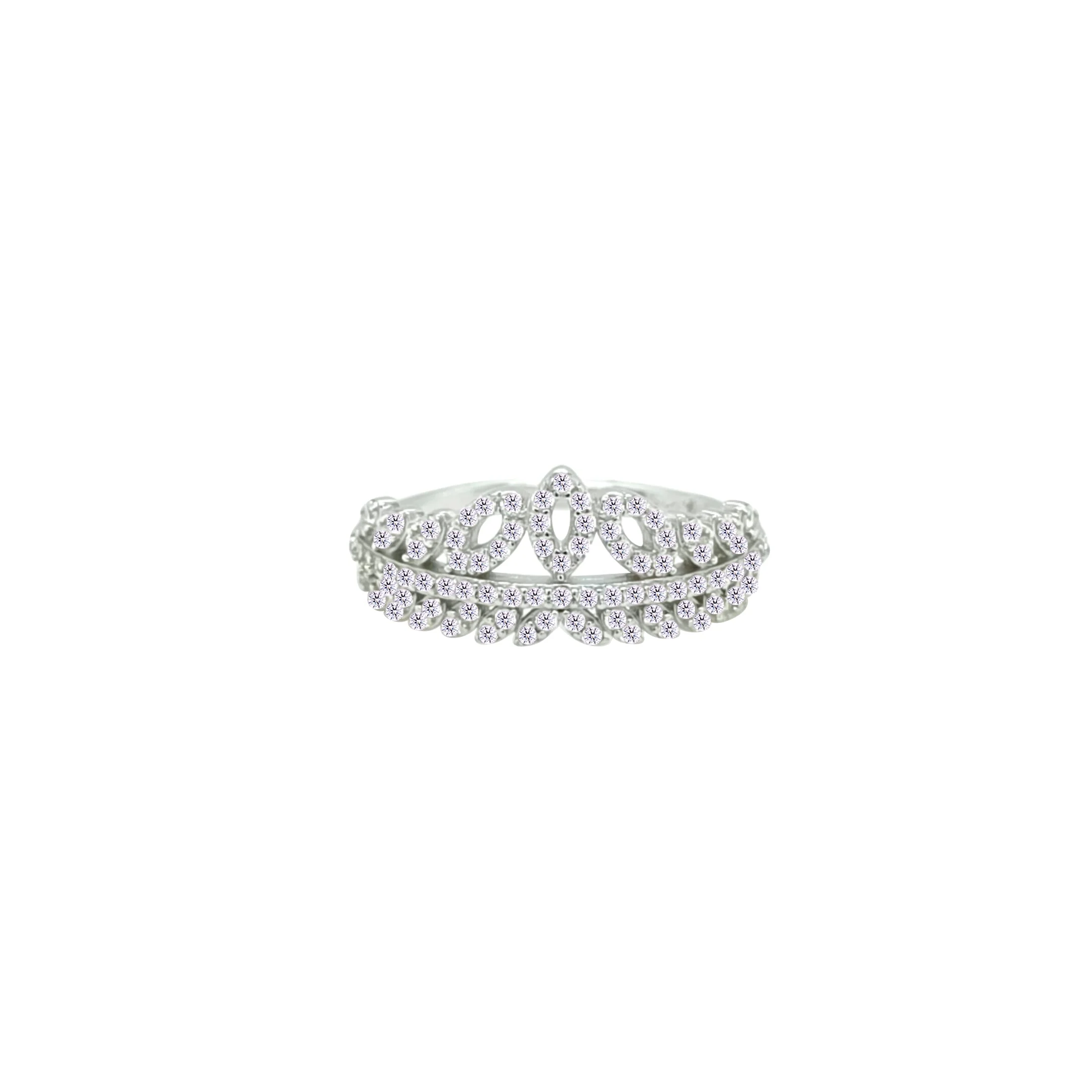 Asfour Crystal Jewelry Set With Art Deco Design In 925 Sterling Silver -SM0023-7 - Image 3