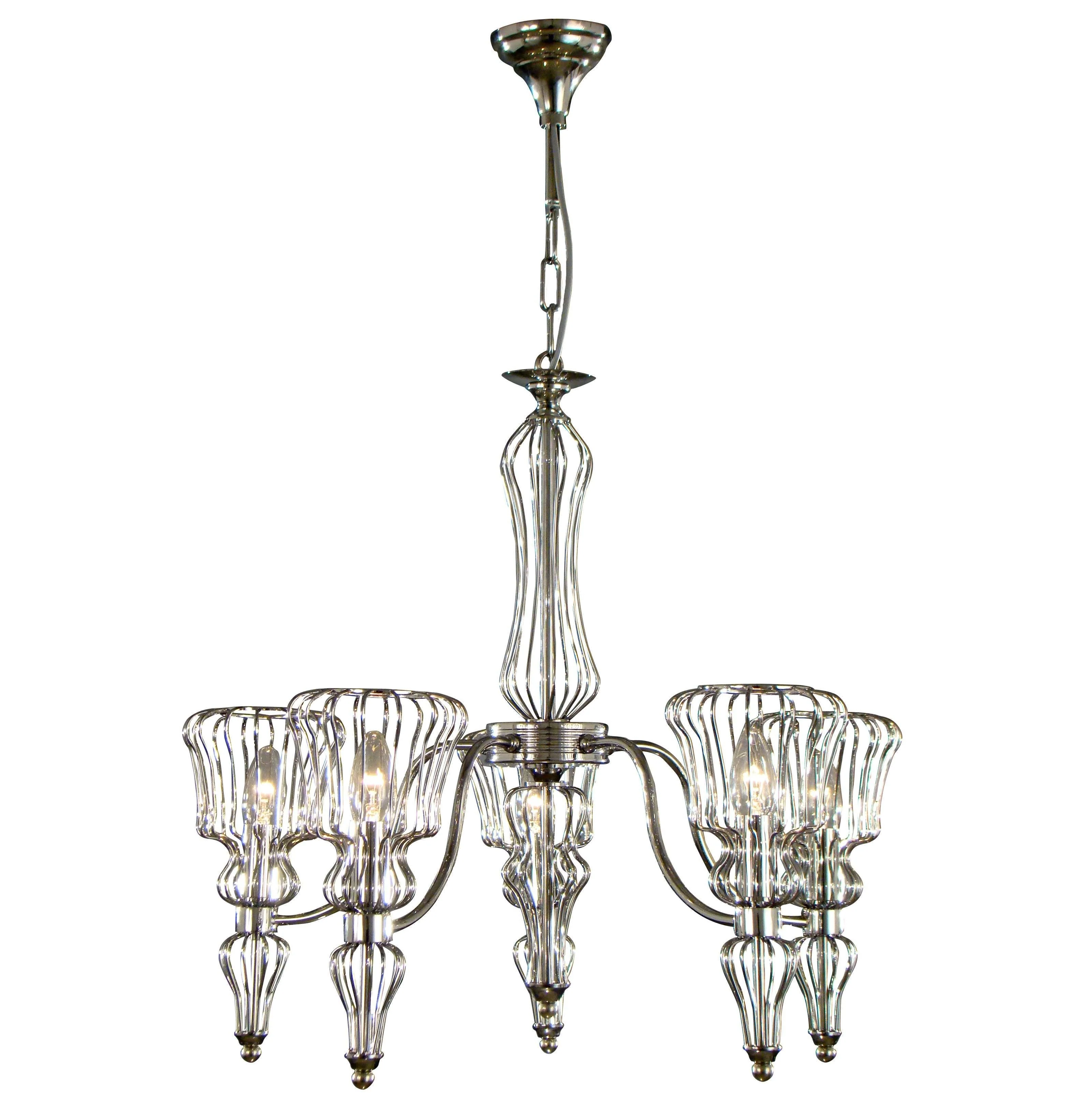Modern Chandelier Decorative Lighting Chrome