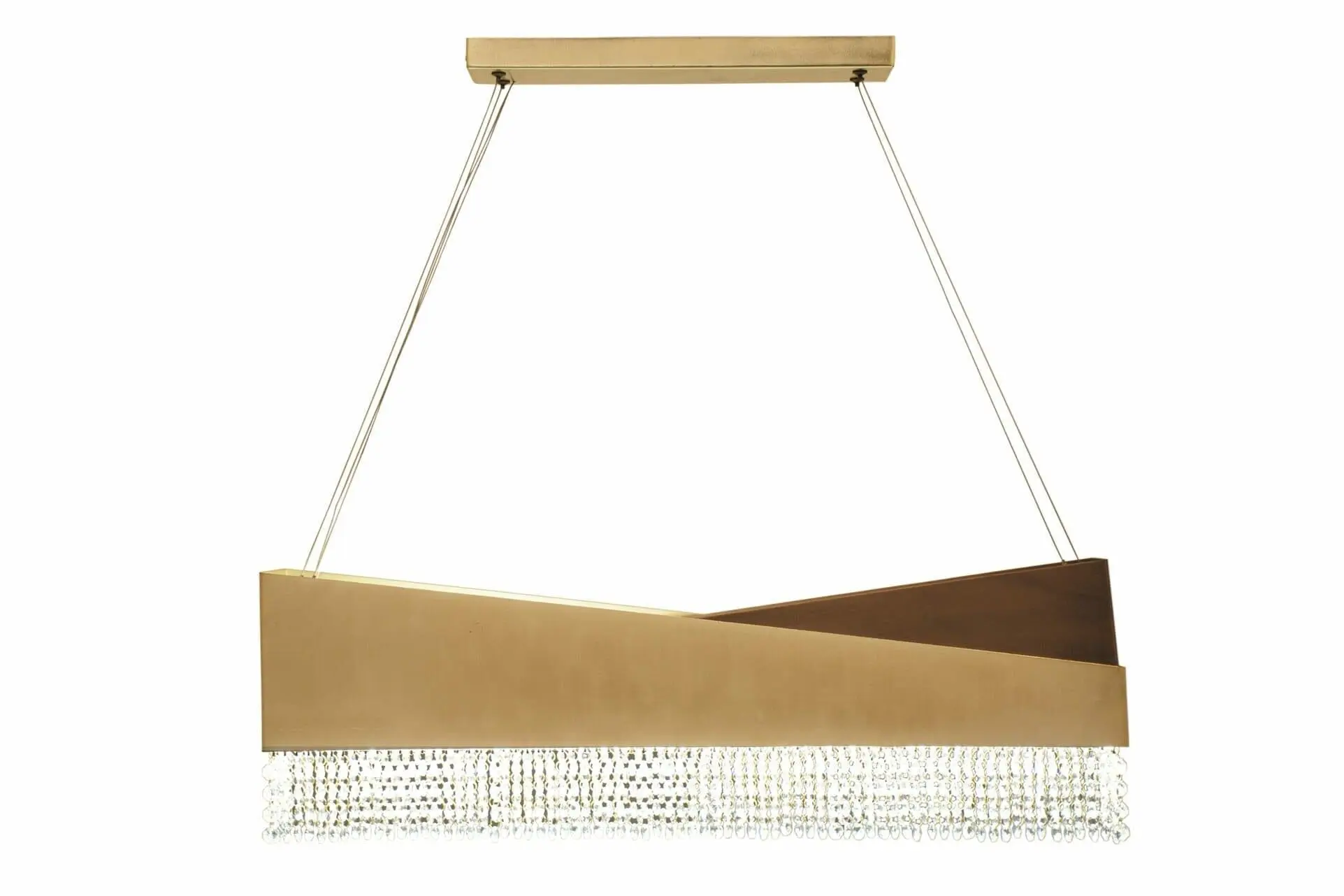 Ceiling Lamp Brown Antique - Golden Mat