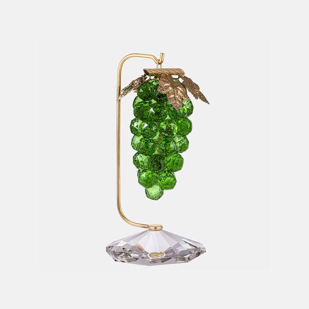 Crystal Gift Shape Grapes Green