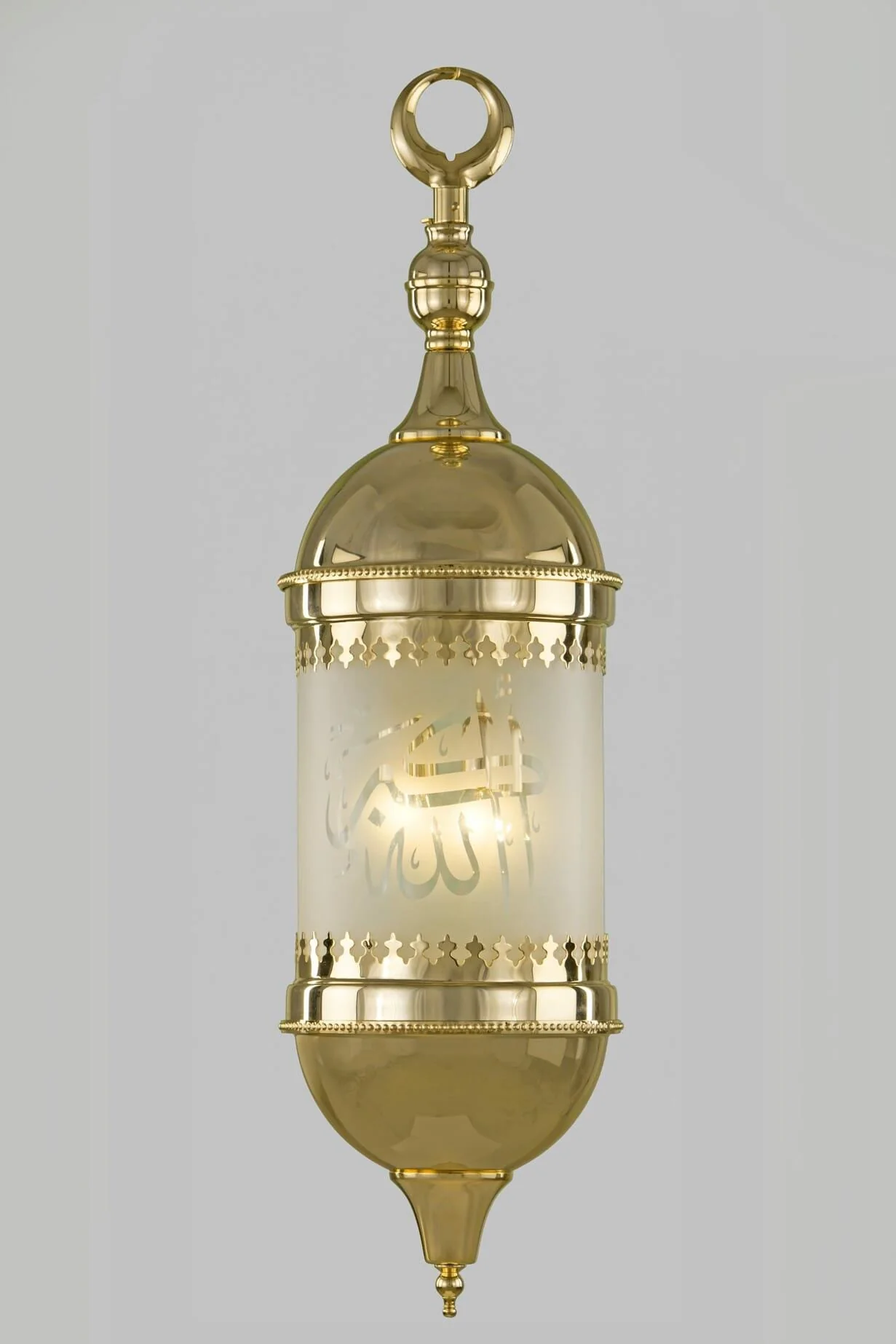 Pendant S.zaib  Gold Without Crystal - 4 Bulb