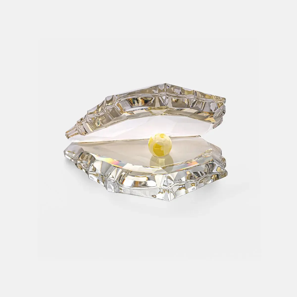 Gift Crystal Shape Shell  Gold