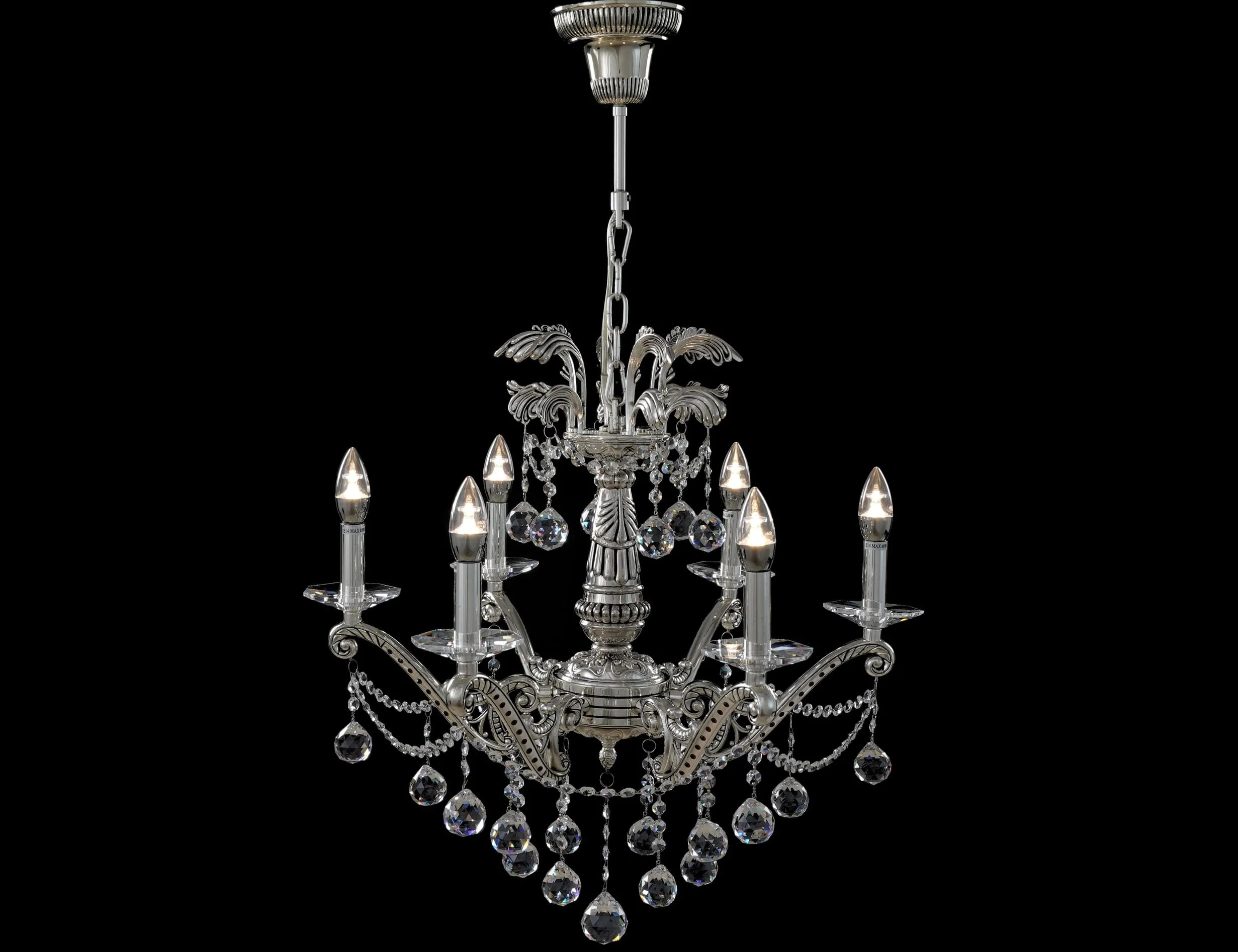 Tiara Chandelier  Chrome
