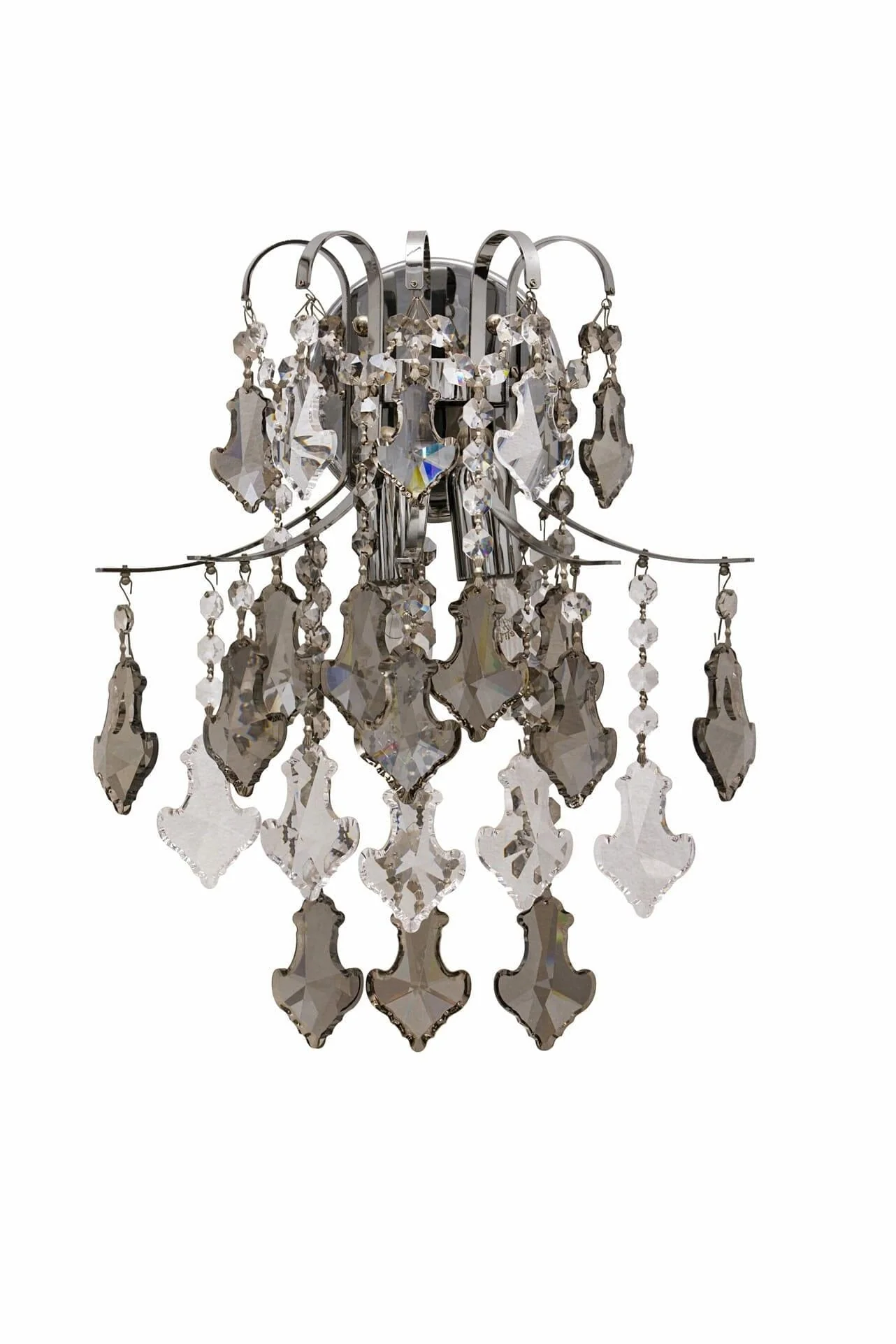 Wall Lamp  Chrome Pendeloque 915 Stain  Clear - 2 Bulb